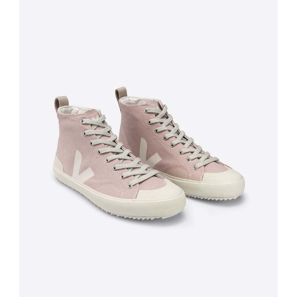 Veja NOVA HT CANVAS Women's High Tops Pink | CA 347RVD